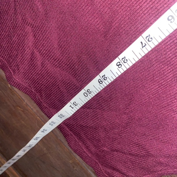 No Boundaries Burgundy Keyhole Dress - Picture 5 of 5